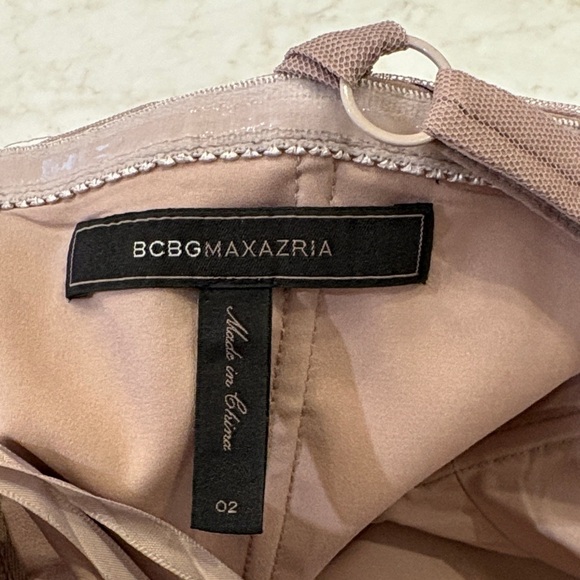 BCBG One-Shoulder Ruffle Dress - Picture 3 of 3